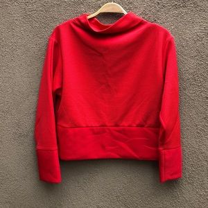 NWOT Nike Get Fit Fleece Mock Neck Top
